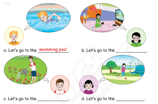 Sách bài tập Tiếng Anh lớp 3 Phonics Smart Unit 8: I like swimming