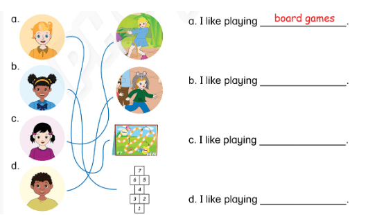 Sách bài tập Tiếng Anh lớp 3 Phonics Smart Unit 8: I like swimming