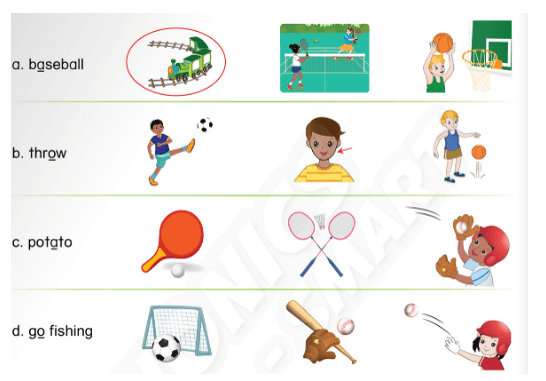 Sách bài tập Tiếng Anh lớp 3 Phonics Smart Unit 9: My favorite sport is football