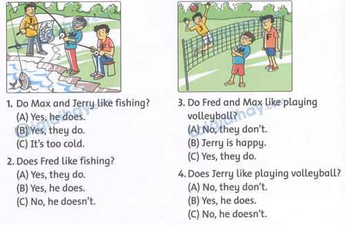 Sách bài tập Tiếng Anh lớp 4 Family and Friends Unit 10 Lesson three trang 72