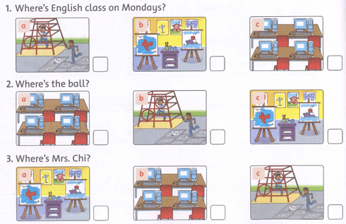 Sách bài tập Tiếng Anh lớp 4 Family and Friends Unit 4 Lesson three trang 32