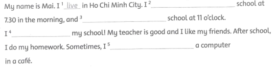 Sách bài tập Tiếng Anh lớp 5 Family and Friends Unit 6 Lesson one trang 40