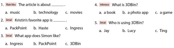 SBT Tiếng Anh 6 Explore English Unit 9 Reading (trang 63)