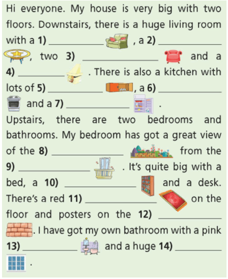 SBT Tiếng Anh 6 Right on Unit 1a Vocabulary (trang 12)