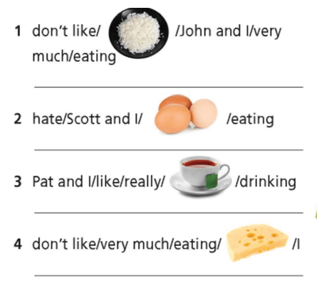 SBT Tiếng Anh 6 Right on Unit 3a Vocabulary (trang 28)