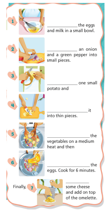 SBT Tiếng Anh 6 Right on Unit 3c Vocabulary (trang 30)