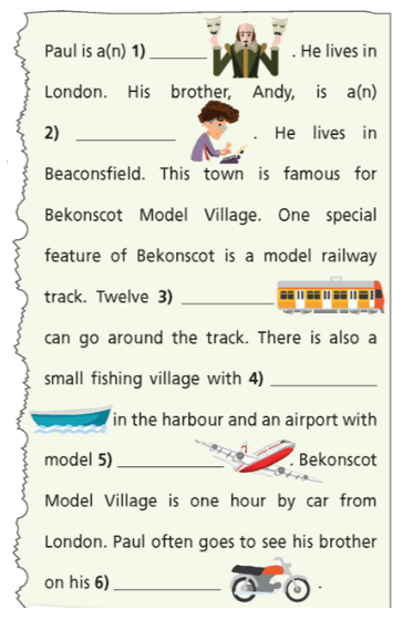 SBT Tiếng Anh 6 Right on Unit 5a Vocabulary (trang 44)