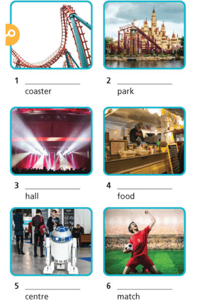 SBT Tiếng Anh 6 Right on Unit 6a Vocabulary (trang 54)