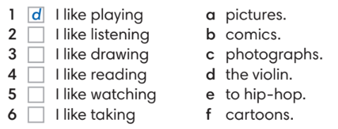 SBT Tiếng Anh 7 English Discovery Unit 1.1 Vocabulary (trang 6, 7)