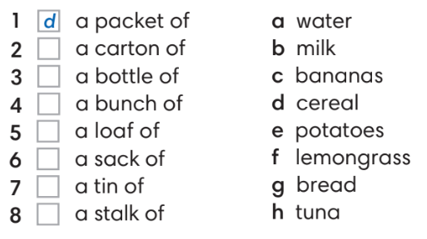 SBT Tiếng Anh 7 English Discovery Unit 5.2 Grammar (trang 44)