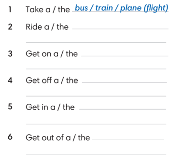 SBT Tiếng Anh 7 English Discovery Unit 9.5 Listening and Vocabulary (trang 82)