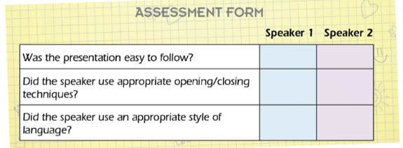 SBT Tiếng Anh 7 Right on Presentation skills 5 (trang 82)