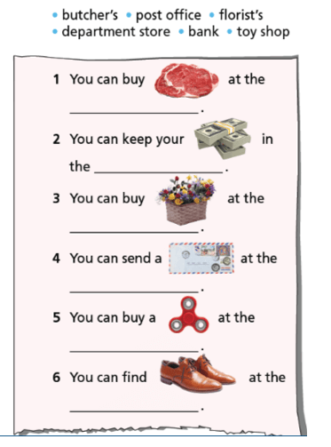 SBT Tiếng Anh 7 Right on Unit trang 42 Vocabulary (trang 42)