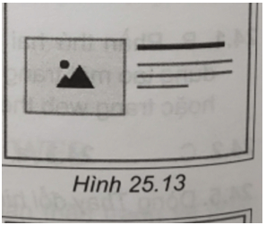 Thực hành: Hãy bố cục nội dung như mô tả trong Hình 25.3