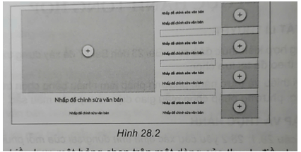 Thực hiện bố cục nội dung như thường thấy trên một số trang tin Internet