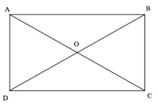 Cho hình chữ nhật ABCD có O là giao điểm hai đường chéo