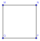 Cho bốn điểm M(6; – 4), N(7; 3), P(0; 4), Q(– 1; -3). Chứng minh rằng tứ giác MNPQ là hình vuông