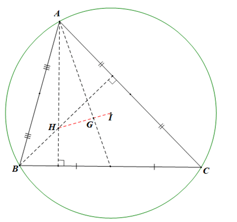 Trong mặt phẳng toạ độ Oxy cho ba điểm A(–3; 2), B(1; 5) và C(3; −1)