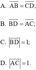 Cho hình thoi ABCD có độ dài các cạnh bằng 1