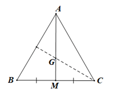Cho tam giác ABC đều, trọng tâm G, có độ dài các cạnh bằng 3