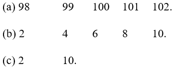 Trong các dãy số liệu sau, dãy nào có độ lệch chuẩn lớn nhất