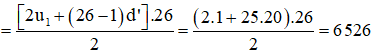 Cho (un) là cấp số cộng có u2 + u4 = 22, u1 . u5 = 21 và công sai d dương