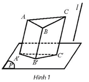 Cho mặt phẳng (P), tam giác ABC và đường thẳng ℓ cắt mặt phẳng (P) sao cho