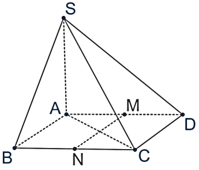 Cho hình chóp S ABCD có đáy là hình thoi cạnh a SA =a căn bậc hai 3 SA ⊥ AC
