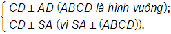 Cho hình chóp S ABCD có đáy ABCD là hình vuông tâm O Hai mặt phẳng SAB và SAD