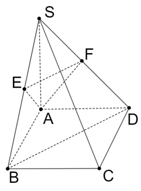 Cho hình chóp S ABCD có đáy ABCD là hình vuông cạnh bên SA vuông góc với đáy