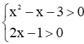 Giải các phương trình sau 3^(x^2-3x) = 4^4x