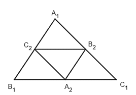 Cho tam giác A1B1C1 có diện tích là 3 (đơn vị diện tích)
