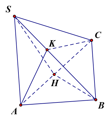 Cho hình chóp S.ABC có SA vuông góc (ABC), đáy là tam giác ABC
