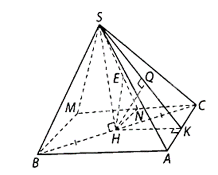 Cho hình chóp S.ABC có đáy ABC là tam giác vuông tại A, góc ABC bằng 60 độ