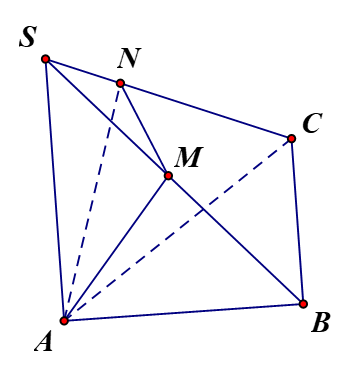 Cho hình chóp S.ABC có SA vuông góc với mặt phẳng (ABC)