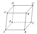 Cho hình hộp ABCD.A'B'C'D' trang 45 SBT Toán 12 Tập 1