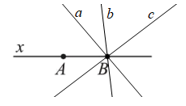 Cho đường thẳng x đi qua hai điểm A, B (Hình 15) (ảnh 2)
