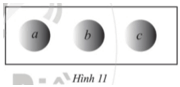 Một hộp có chứa ba quả cầu có kích thước và khối lượng như nhau (ảnh 2)