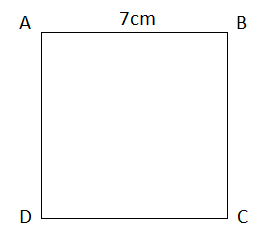 Cho Hình Vuông Abcd Có Ab = 7Cm. Tính Độ Dài Các Đoạn Thẳng Bc, Dc, Ad