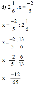 Tìm x biết 1/5/6 + x = 7/3