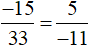 Nêu hai cách giải thích các phân số sau bằng nhau