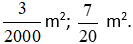 Biểu thị các số sau dưới dạng phân số tối giản với đơn vị là