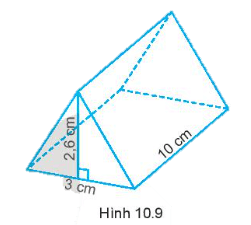 Một lăng kính thủy tinh có dạng hình lăng trụ đứng có đáy là tam giác đều