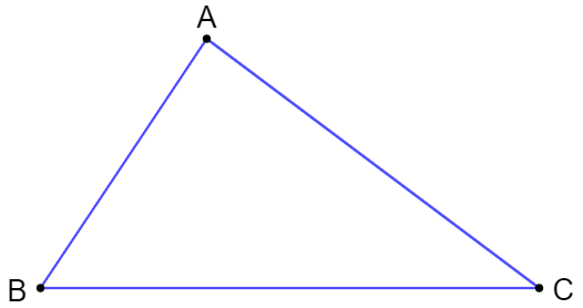 Tam giác ABC có cạnh BC dài nhất. Chứng minh số đo góc A lớn hơn hoặc bằng 60°