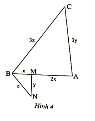 Tam giác ABC và MBN (Hình 4) có đồng dạng với nhau không?