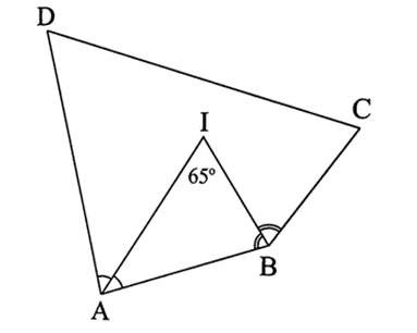 Cho tứ giác ABCD có góc C + góc D = 10°