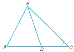 Cho tam giác ABC và điểm D trên cạnh AC sao cho góc ABD = góc BCA