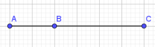 Hãy vẽ hình đồng dạng phối cảnh của đoạn thẳng AB với tâm phối cảnh