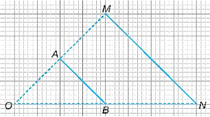 Lấy một điểm O nằm ngoài đoạn thẳng AB. Hãy vẽ hình đồng dạng phối cảnh