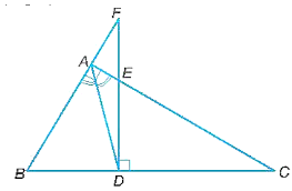 Cho tam giác ABC vuông tại A AC > AB, có AD là đường phân giác